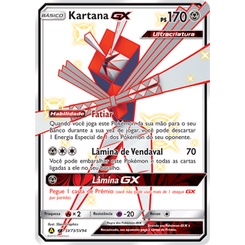 Kartana Gx E Kartana Rara( Dois Cards Em Português