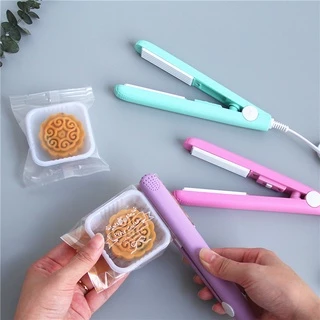 Mini Máquina Seladora A Vácuo De Alimentos Portátil Plástico