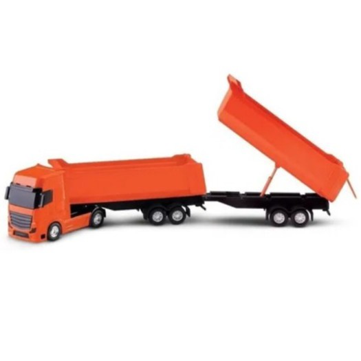 Caminhão De Brinquedo Caçamba Infantil Veículo Truck Grande Articulada Para  Crianças Com Pazinha Basculante Vermelho Azul Cores Sortidas Menino