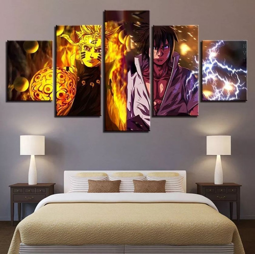 Quadro Naruto Kakashi Sensei Sharingan 06mmmdf em Promoção na