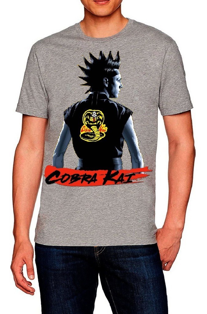 T-shirt Camiseta Camisa Cobra Kai série Karatê Kid Série Netflix