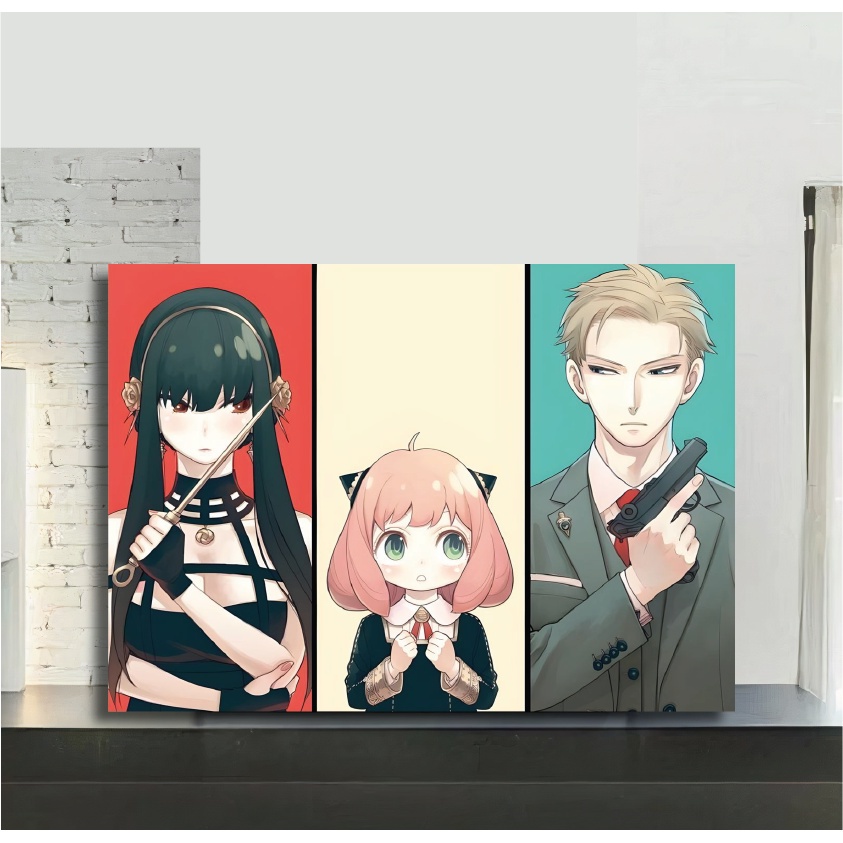 Quadro Decorativo Spy x Family Anime