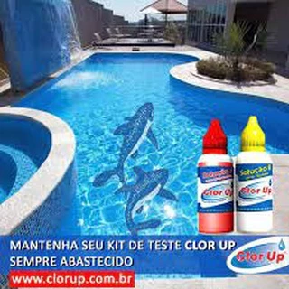Kit teste para piscina PH+Cloro