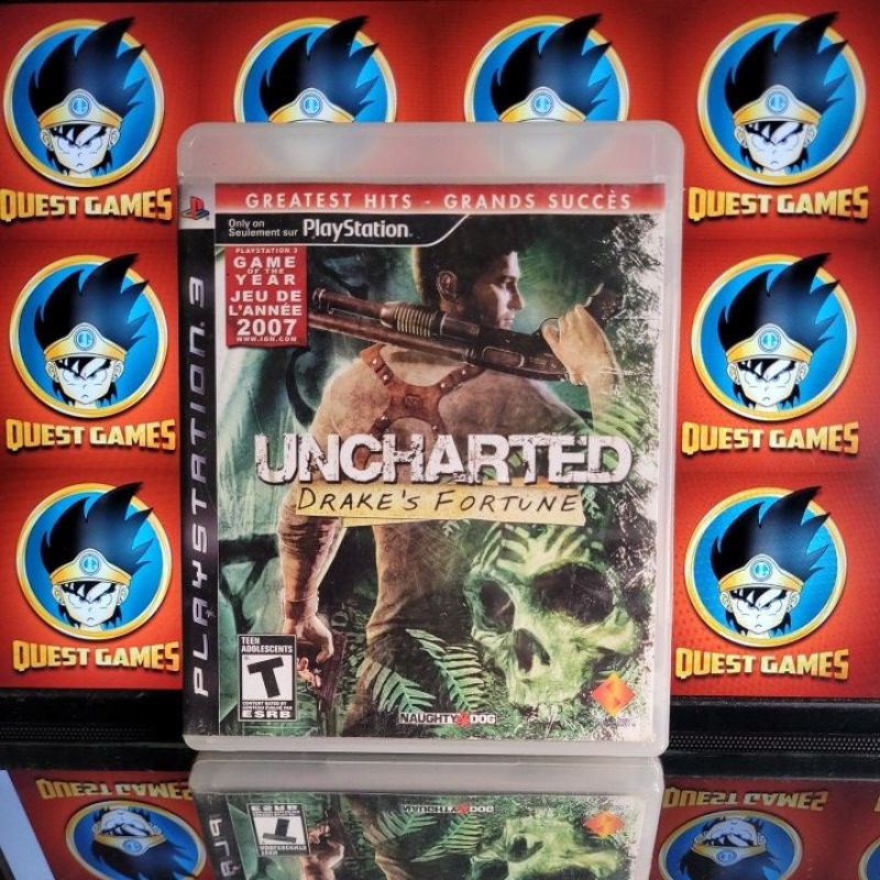 Jogo Uncharted: Drake's Fortune - PS3 - Foti Play Games