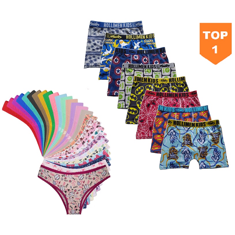 Kit Cueca Infantil 7 Peças Mix Carter's - Multicor