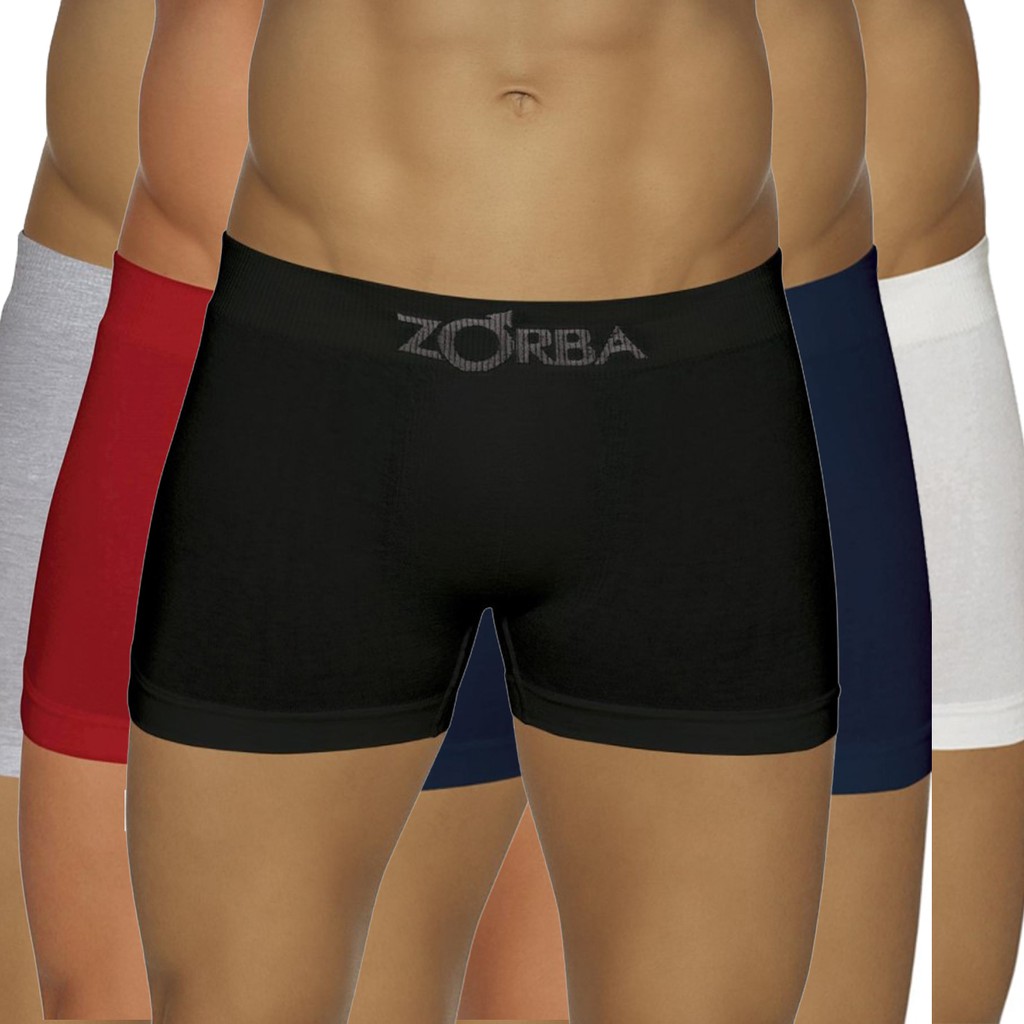 Cueca Boxer Hurley Seamless Preta