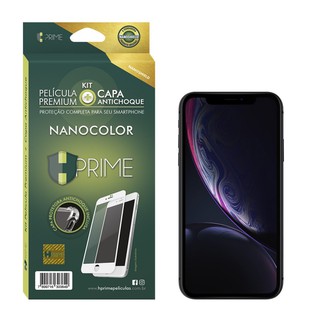 Película Hprime Kit Nanocolor Apple iPhone XR - Preto