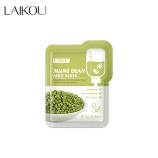 Laikou Máscara De Boca Verde Removedor De Cravos Reduzir Acne Limpeza 5g