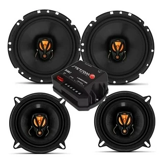 Jogo 4 Auto Falante Jbl 200w Modulo P/ Fiat Palio Attractive