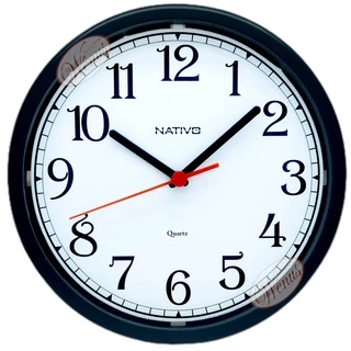 Relogio de Parede Para Sala Cozinha Decorativo Garantia 1 Ano