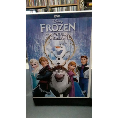 DVD Frozen uma aventura congelante | Shopee Brasil