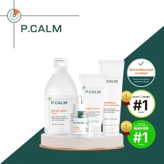 [P.CALM] SET Limpador + Toner + Ampola + Cream