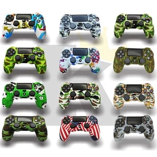 Capa de Silicone Especial para Controle Ps4 Case Proteção Dualshock Playstation Estampada