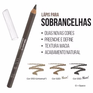 Lápis para Sobrancelha Vult cor 03 cinza temos somente cinza