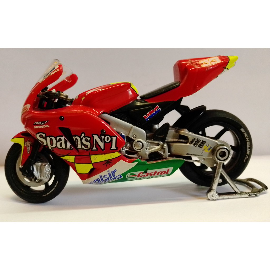 Miniatura Moto GP Honda Rcv 211 06 Spain's N 1 Metal 1/18 | Shopee