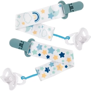 Kit com dois prendedores para Chupeta Estrelinha 14499-Buba