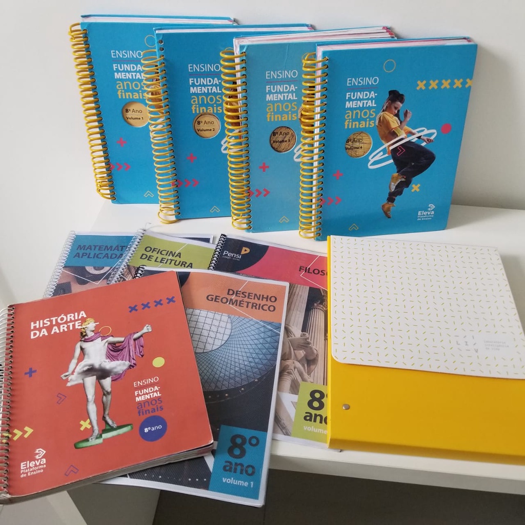 Material Didático Eleva 8º Ano Pensi C/ Labor. Inteligência de Vida ...