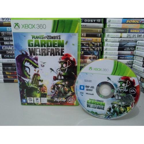 Plantis Vs Zombies (Planta Vs Zumbi) Jogo Original em Cd para Xbox 360, Jogo de Videogame Xbox-360 Nunca Usado 58812510