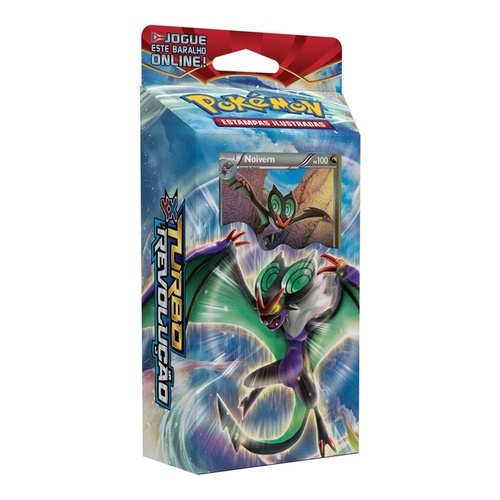 Deck Temático Pokémon Tcg Turbo Revolução Noivern Shopee Brasil