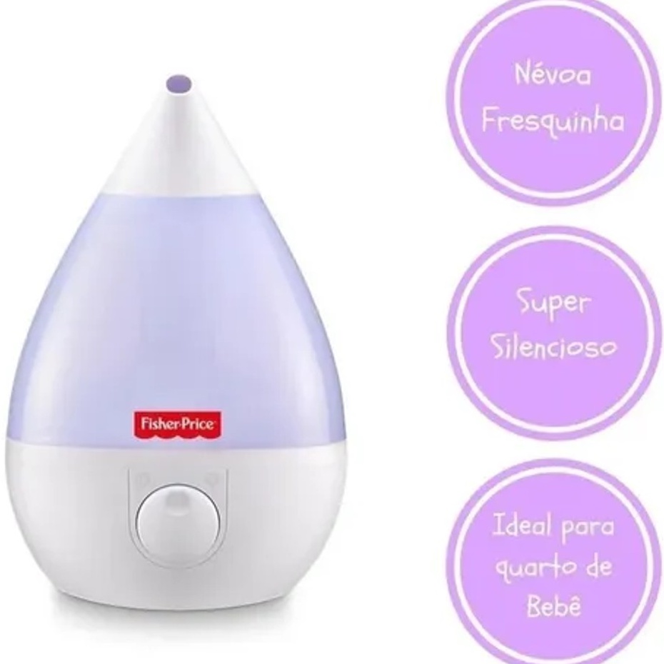 Umidificador e Aromatizador Ultrassónico 3,4l Bivolt Hc115 Fisher Price