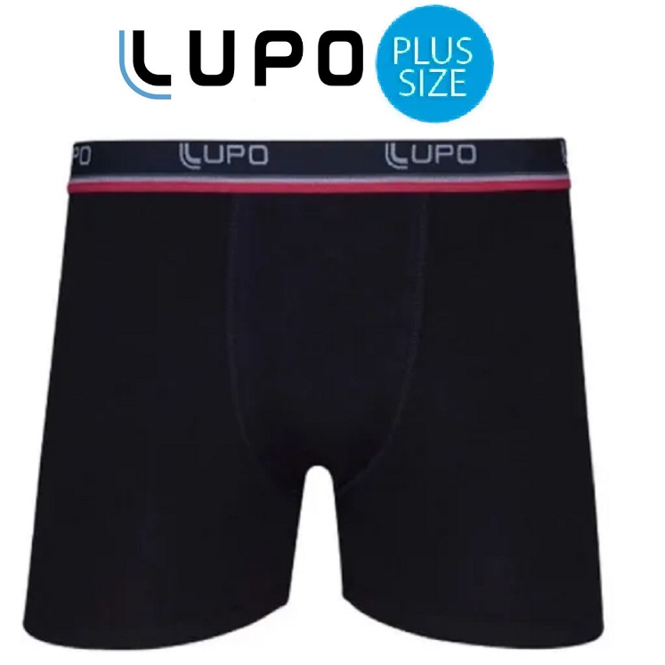 Cueca Lupo Extra Grande Boxer Box Plus Size Tamanhos 54 56 58 60 62 64