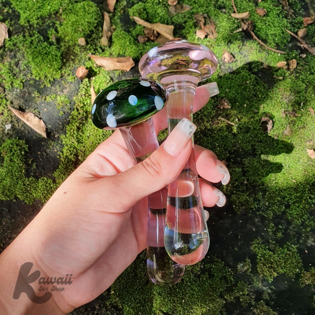 Consolo Dildo Vidro Cogumelo Masturbação Ponto G - Penetrador | Shopee  Brasil