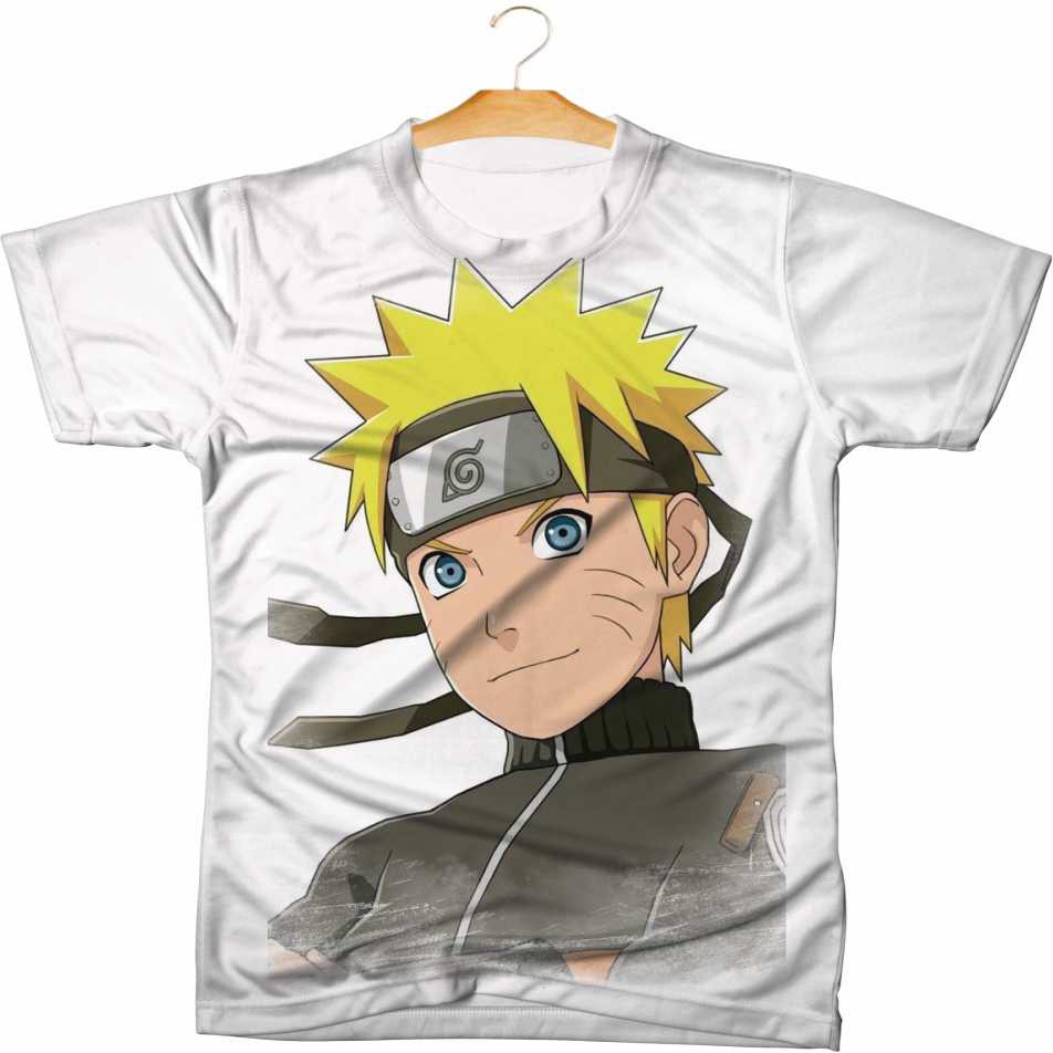 Camiseta Desenho Naruto Anime Masculina19