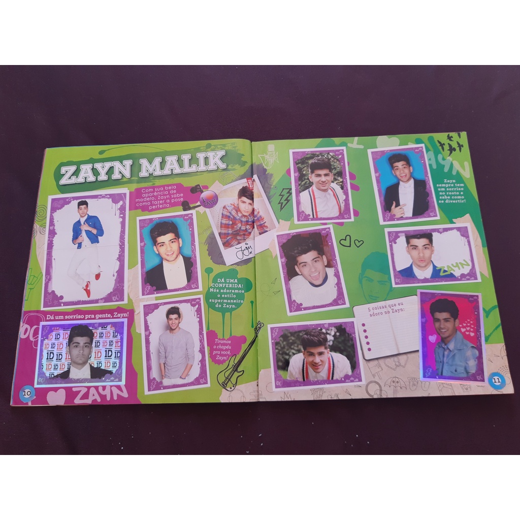 Álbum One Direction- The Red Collection *COMPLETO* | Shopee Brasil