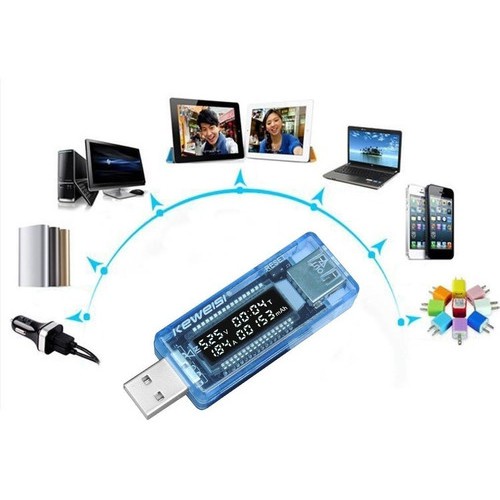 Medidor Usb Voltímetro Amperimetro Consumo Tempo Kws - V20 Teste Carregador Voltagem Amperagem Corrente Mah Horas Minutos