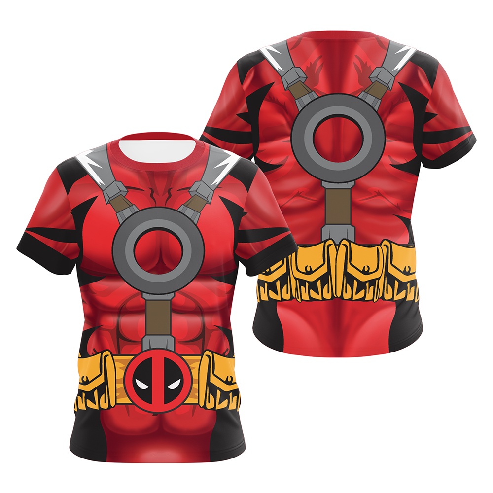 Camisa Uniforme Premium Heróis Dead Pool | Shopee Brasil
