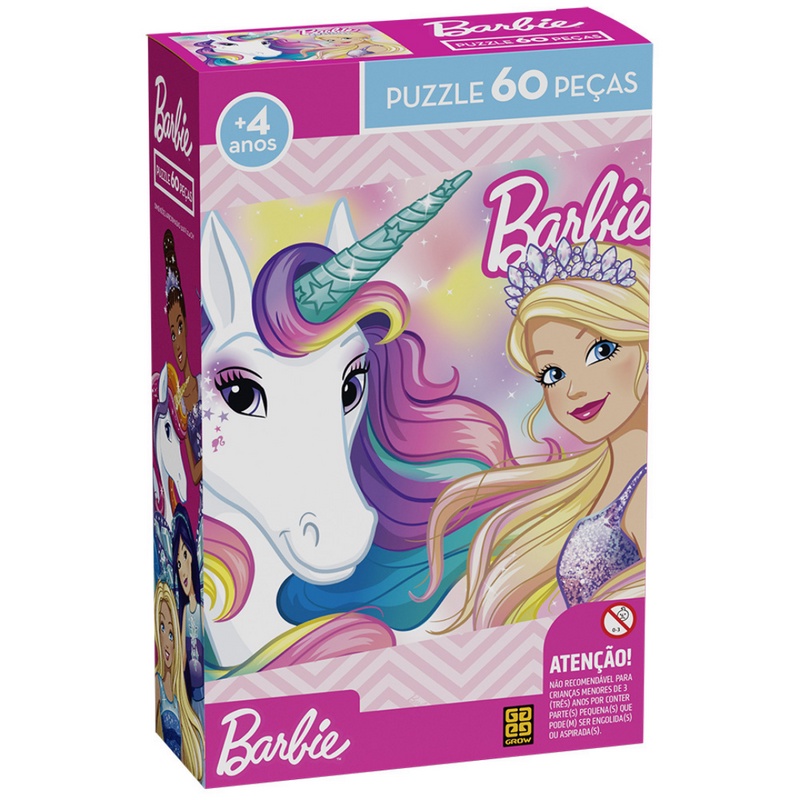 Quebra Cabeça 24 Peças Barbie Lembrancinha Mod 04