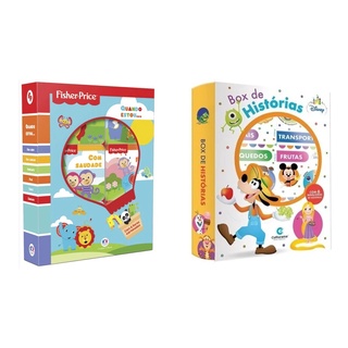 Kit com 2 Box Fisher Price e Disney Baby