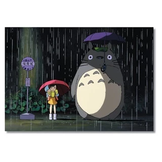 Placa Decorativa Anime Meu Amigo Totoro Studio Ghibli MDF #MT5