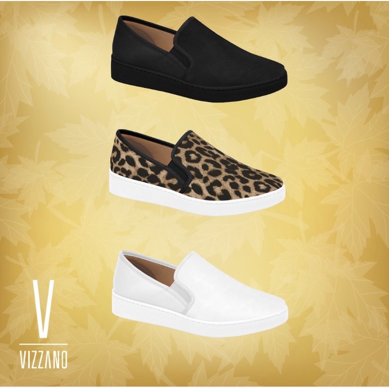 Sapatilha espadrille hot sale vizzano onça