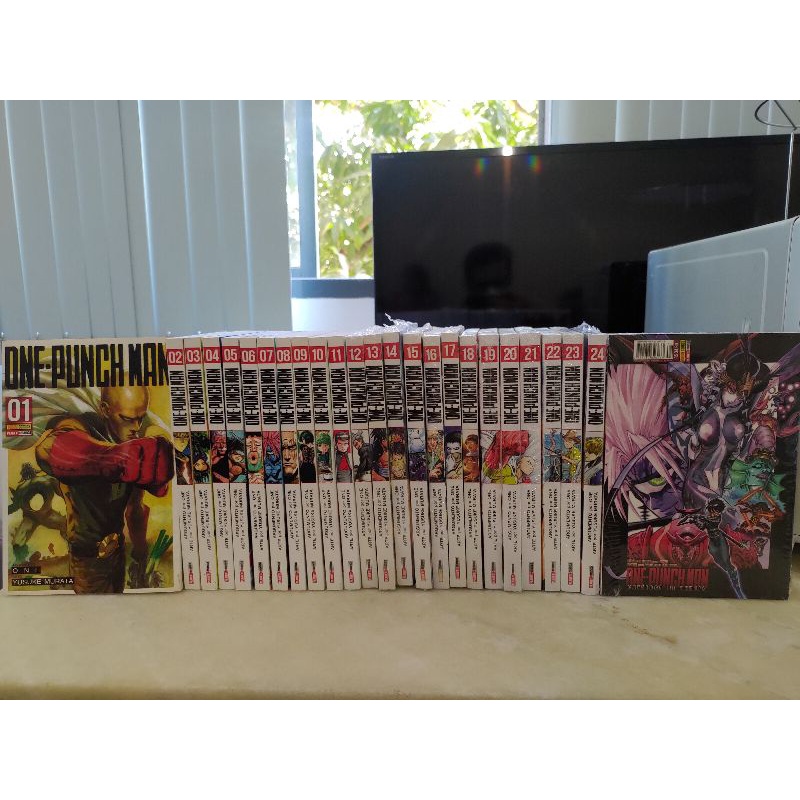 Mangá One Punch Man Coleção Completa