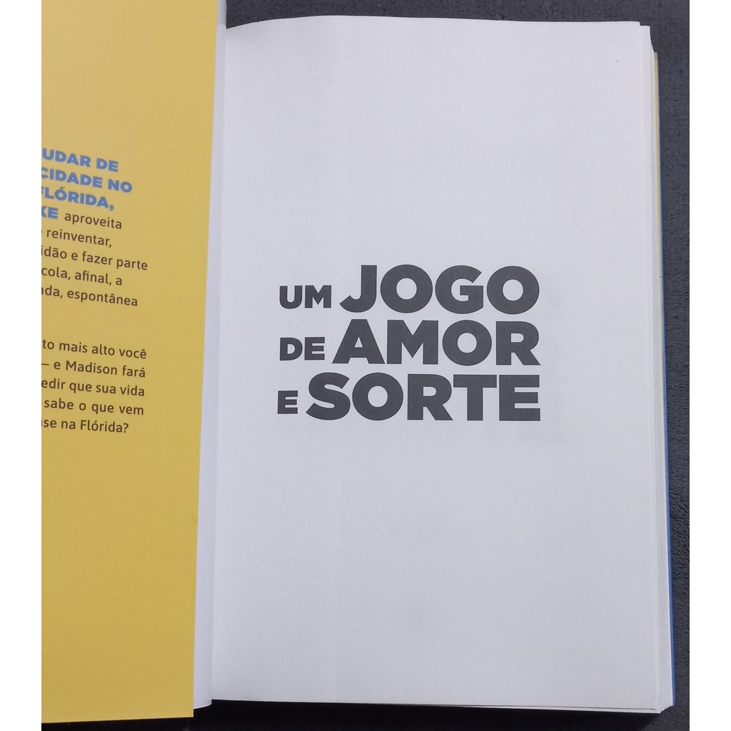 Um jogo de amor e sorte