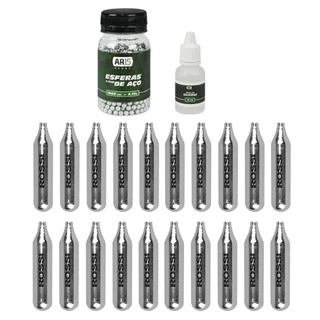 Cilindro Pistola Co2 Barato Airsoft 12g Rossi c/ 20 Unidades