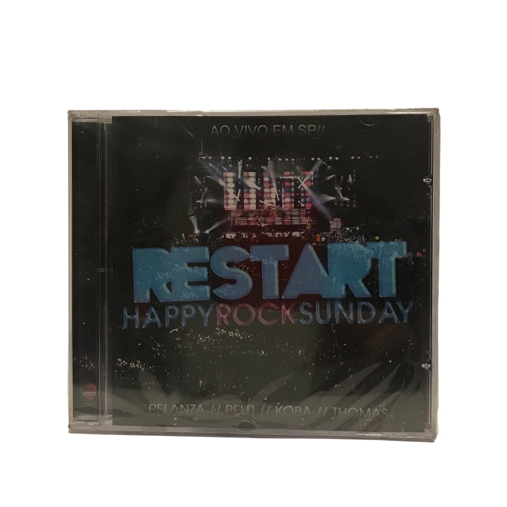 Cd Restart Happy Rock Sunday | Shopee Brasil