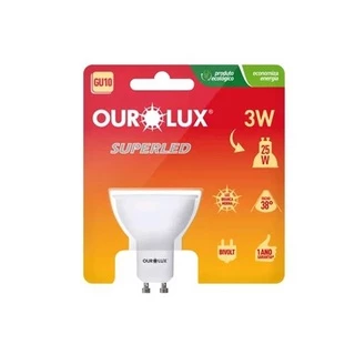 Lamp Led Gu10 Ourolux 03w 6500k