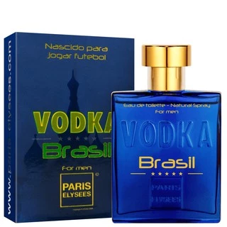 Perfume Vodka Brasil Blue ( Azul ) Paris Elysees - 100ml