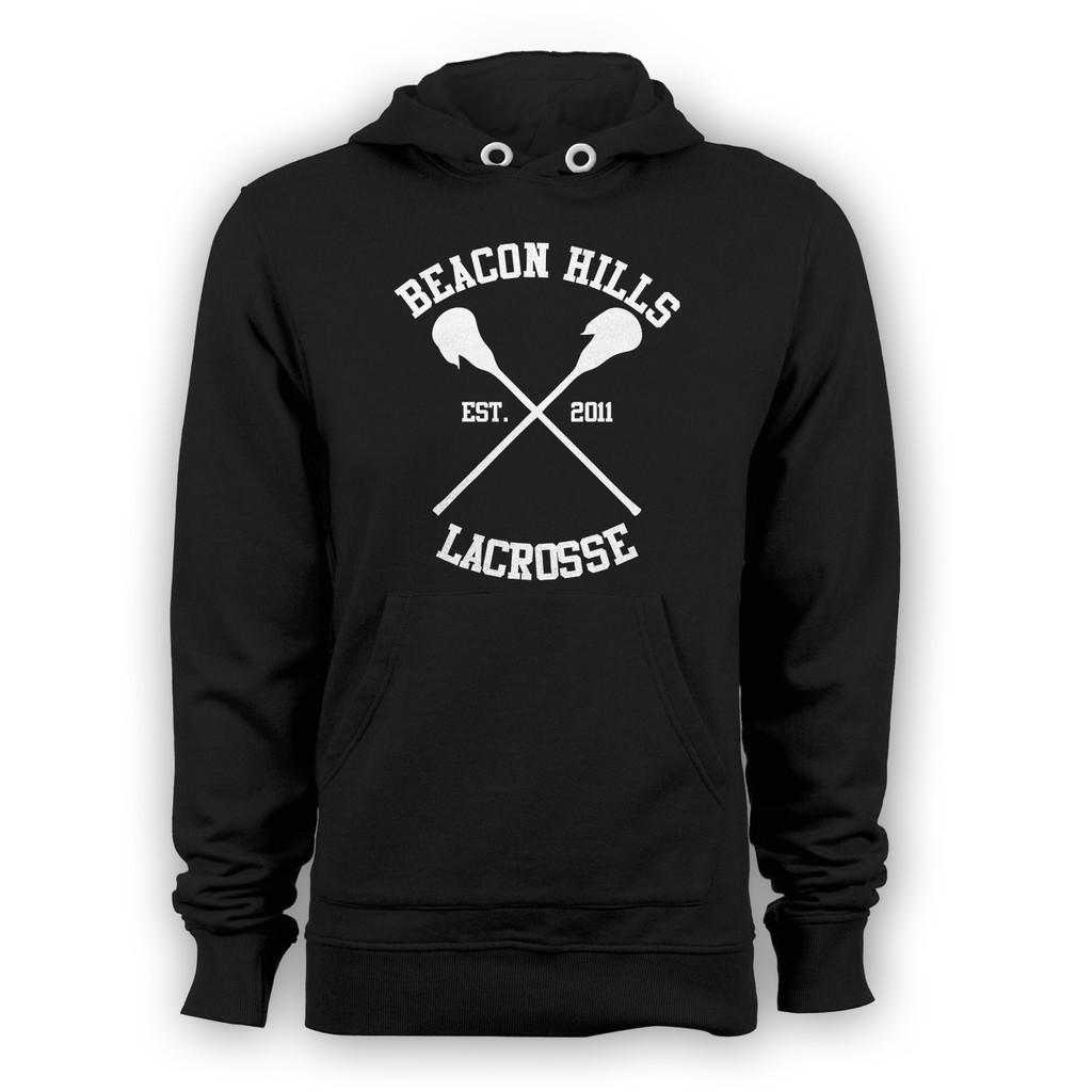 Camiseta de Presente Teen Wolf Beacon Hills Lacrosse Série Netflix Blusa  Casaco