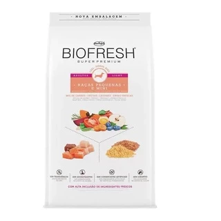 Ração Biofresh Light Cães Raças Pequenas e Minis - 10,1 Kg