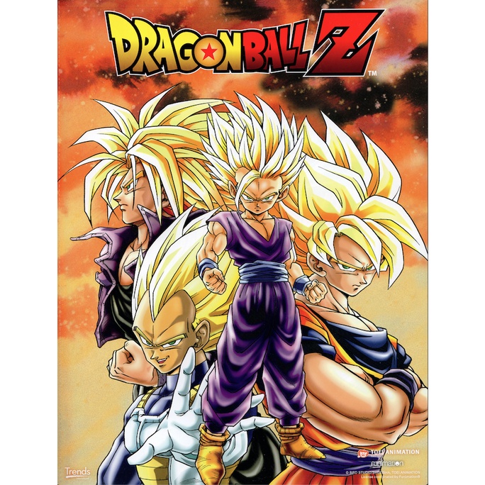 Poster Dragon Ball Z Anime Dragon Ball Z Poster Shopee Brasil