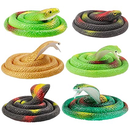 Cobrinha De Borracha Cobra De Borracha Serpente Soft - 1 Unidade