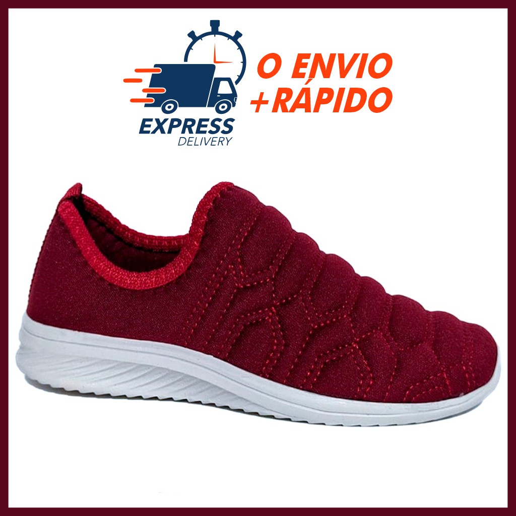 Tenis best sale vermelho menina