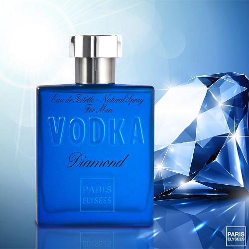 Vodka Diamond Paris Elysees Perfume Masculino