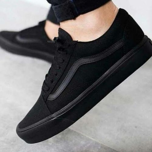 Vans old sale skool preto inteiro