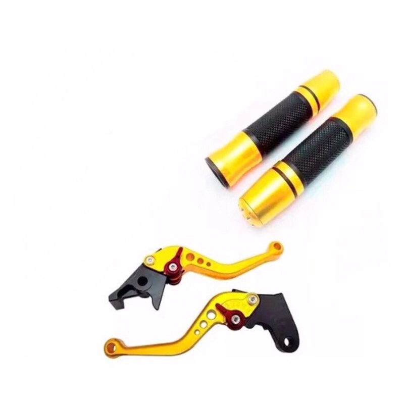 Kit Manopla Honda Titan Fan 125/150/160 (FREIO A DISCO) Dourado Shopee Brasil