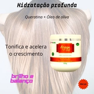 Atacado 10 Máscaras capilar argan oil queratina e Óleo de oliva