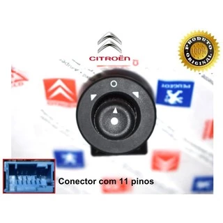 comando retrovisor Xsara Picasso conector Azul com garantia e envio do Brasil (compatível com todos anos e modelos com o conector azul)